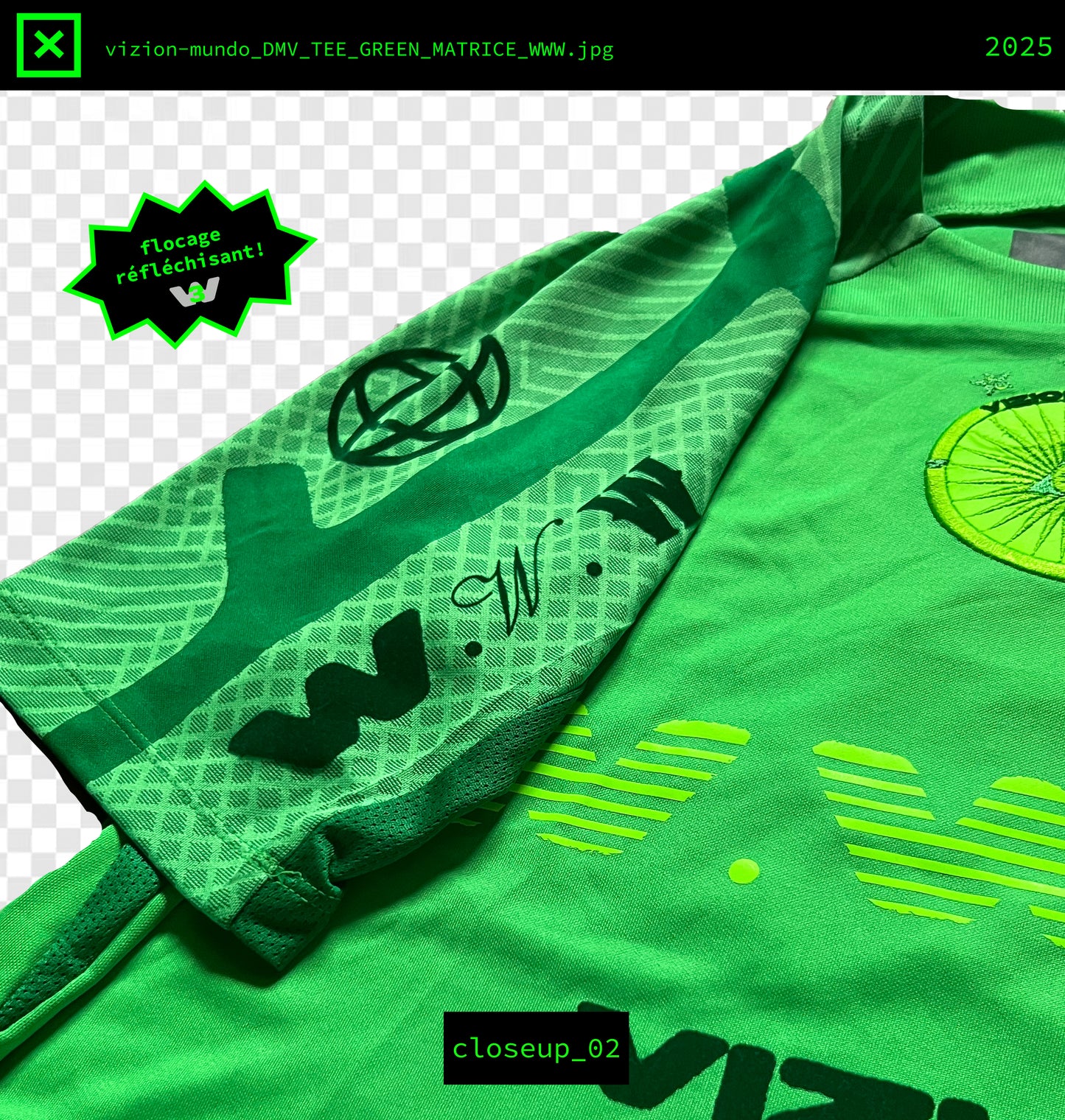 ://ONE OF ONE TEE_GREEN_MATRICE_WWW