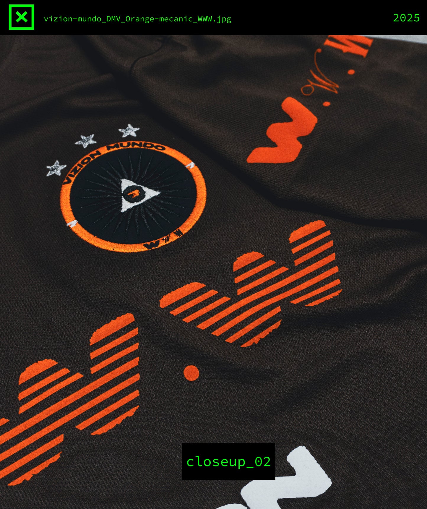 ://ONE OF ONE TEE ORANGE_MECANIC_WWW