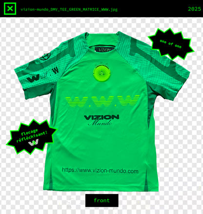 ://ONE OF ONE TEE_GREEN_MATRICE_WWW