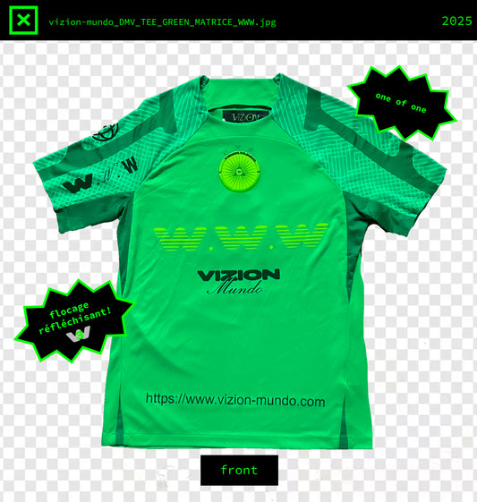 ://ONE OF ONE TEE_GREEN_MATRICE_WWW